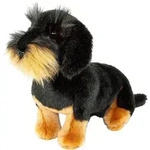 Rauhaardackel Kuscheltier Waldi 28 cm Uni-Toys