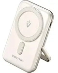 Vention FHNW0, 10000 mAh, Kabelloses Aufladen, 3,85 V, Wei&szlig; - Wei&szlig;