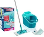Leifheit Set PowerClean M + gratis micro duo Bezug - T&uuml;rkis