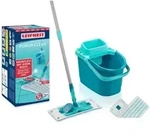 Leifheit Powerclean M mit Wischtuchpresse und 2x Mikrofaser Wischbez&uuml;ge 55516 -