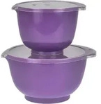 Rosti Sch&uuml;ssel-Set Margrethe New 4-tlg., Durostima, Lavender, 1.5 + 3 L, 29933 -