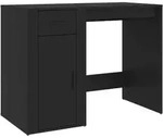 vidaXL Schreibtisch Schwarz 100x49x75 cm Holzwerkstoff - Schwarz
