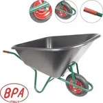 BPA Schubkarre XXL Gro&szlig;muldenkarre 240 Liter PP Mulde Agrarkarre Silokarre -