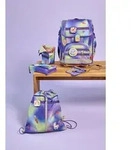 L&auml;ssig Boxy - Unique Gradient Lila Gr&uuml;n Set 7-teilig Schulranzen - Gr&uuml;n/Violett
