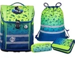 McNeill Schulranzen Ergo Perfecto Schoolbag Set 5-teilig Football 2T mehrfarbig -