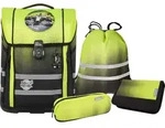 McNeill Ergo Perfecto Gradient Lemon Schulranzen Set 5tlg. - Gelb
