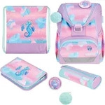 &Scaron;kolsk&aacute; ta&scaron;ka Herlitz UltraLight+Morsk&yacute; kon&iacute;k, sada - Blau/Rosa