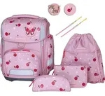 Schneiders Schulranzen Ergolite Set 9-teilig Cherry Pop rosa - Rosa