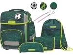 Schneiders Schulranzen Ergolite Set 9-teilig Soccer Star dunkelgr&uuml;n - dunkelgr&uuml;n