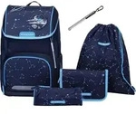 Schneiders Freizeitrucksack Ergojet 2in1 Schulranzen Set 5-teilig 21L Space Dream