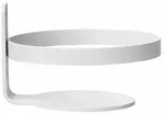 Blomus Wandhalterung Sono, f&uuml;r Badezimmeraccessoires, Edelstahl lackiert, White,