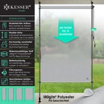 KESSER&reg; Klemmmarkise Senkrechtmarkise au&szlig;en ausziehbar & blickdicht, mit