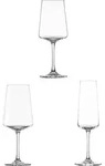 SCHOTT ZWIESEL 124072, Weingl&auml;ser-Set, Glas, Transparent, Champagnerwein, klar,