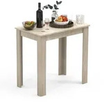 VCM Holz Esstisch | H. 76 x B. 80 x T. 50 cm | K&uuml;chentisch Speisetisch Tisch Esal -