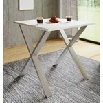 VCM Premium Holz Esstisch | H. 76 x B. 80 x T. 50 cm | K&uuml;chentisch Speisetisch...