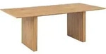 Colima Esstisch 100x210cm Eiche Nachbildung. - Braun