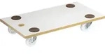 WAGNER Transporthilfe EXTREME BASIC - 57,5 x 30 x 10 cm, Melamin, Pads, Rollen &Oslash; 63