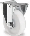 Bockrolle Rad- 125 mm Tragfhigkeit 200 kg Polyamid Platte L105xB80 mm
