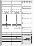 Striebel & John Komplettschrank DA37GG AP 3Pkt.A37 2Z1V5A2