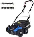 HYUNDAI Elektro-Vertikutierer SC3601E Rasenl&uuml;fter (36 cm, 1500 W, 45L Fangkorb,