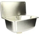 Haas Edelstahl-Universal-Ausgussbecken LEON - Silber