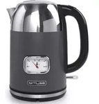 Muse MS-020 DG, 1,7 l, 2200 W, Grau, Edelstahl, Edelstahl, Wasserstandsanzeige,