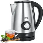 Teesa kabelloser elektrischer Wasserkocher 2200W 1.7L mit Temperaturanzeige -