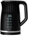 Adler AD 1350 1,7L Wasserkocher mit Temperaturregelung und LED-Beleuchtung, Schwarz -