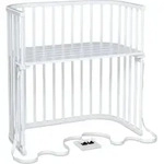 babybay Boxspring Beistellbett, wei&szlig; lackiert - Wei&szlig;