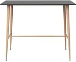 vidaXL Bartisch Schwarz 120x60x105 cm - Schwarz
