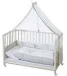 roba Roombed, Babybett 60x120cm 'Heartbreaker', Beistellbett zum Elternbett,