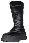 Buffalo Damen Elegante Stiefel Aspha Snow Puffer 1220041 Schwarz - Schwarz - 37