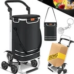 KESSER&reg; Einkaufstrolley mit K&uuml;hlfach ideal f&uuml;r Stufen 56L Kapazit&auml;t | klappbar &