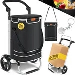 KESSER&reg; Einkaufstrolley klappbar mit 56L Kapazit&auml;t und belastbar bis 50kg | 3in1