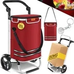 KESSER&reg; Einkaufstrolley klappbar mit 56L Kapazit&auml;t und belastbar bis 50kg | 3in1