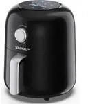 SHARP AF-GS404AE-B, 4 Liter Hei&szlig;luftfritteuse - Schwarz