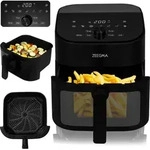 Zeegma Knapper Chef fettfreie Fritteuse 1600 W Sch&uuml;sselkapazit&auml;t 6,5 l,10