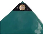gr&uuml;n 650 g/m2 PVC 1,5 x 6m (9m2) Plane - Gr&uuml;n