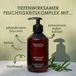 Jean & Len Shampoo Hydration, Rosemary & Ginger, 300 ml