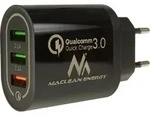 Maclean MCE479 USB Ladeger&auml;t Quick Charge 3.0 3 Anschl&uuml;sse 3A 2,1A Smartphone