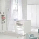 roba Kombi-Kinderbett 'Maren', 70 x 140 cm, wei&szlig;, h&ouml;henverstellbar, 3