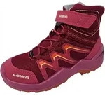 Lowa Maddox Warm GTX Mid Jr. Wanderstiefel Pink - Dunkelrot/Orange - 31