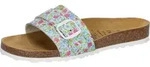 Lico Freizeitschuhe 560521 Lico Bioline Pantolette wei&szlig;/bunt-kombi Gr&ouml;&szlig;e - Wei&szlig; -
