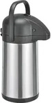 Pumpkanne Edelstahl 2,2 l 15x15x33,8cm 1200g - Silber