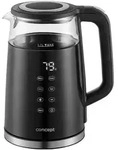 Concept RK4100 Temperaturgeregelter Wasserkocher - Schwarz
