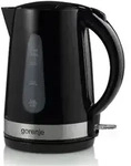 Gorenje | Wasserkocher | K17BK | Standard | 2200 W | 1,7 l | Kunststoff/Metall 
