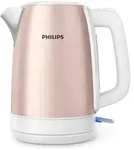 Philips Daily Collection HD9350/96, 1,7 l, 2020 W, Ros&eacute;gold, Wei&szlig;, Metall,
