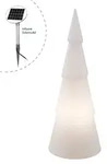 8 seasons - Motivleuchte Shining Tree rund 55 cm Solar - Wei&szlig;