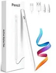 Apple Pencil alternative Stift f&uuml;r iPad USB-C Magnetisch Stylus Pencil Weiss iPad