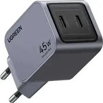 UGREEN Nexode Pro 45W Dual USB-C GaN Fast Charger EU gray - Grau